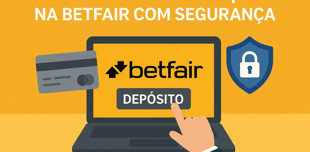 Como Fazer o Primeiro Depósito na Betfair com Segurança